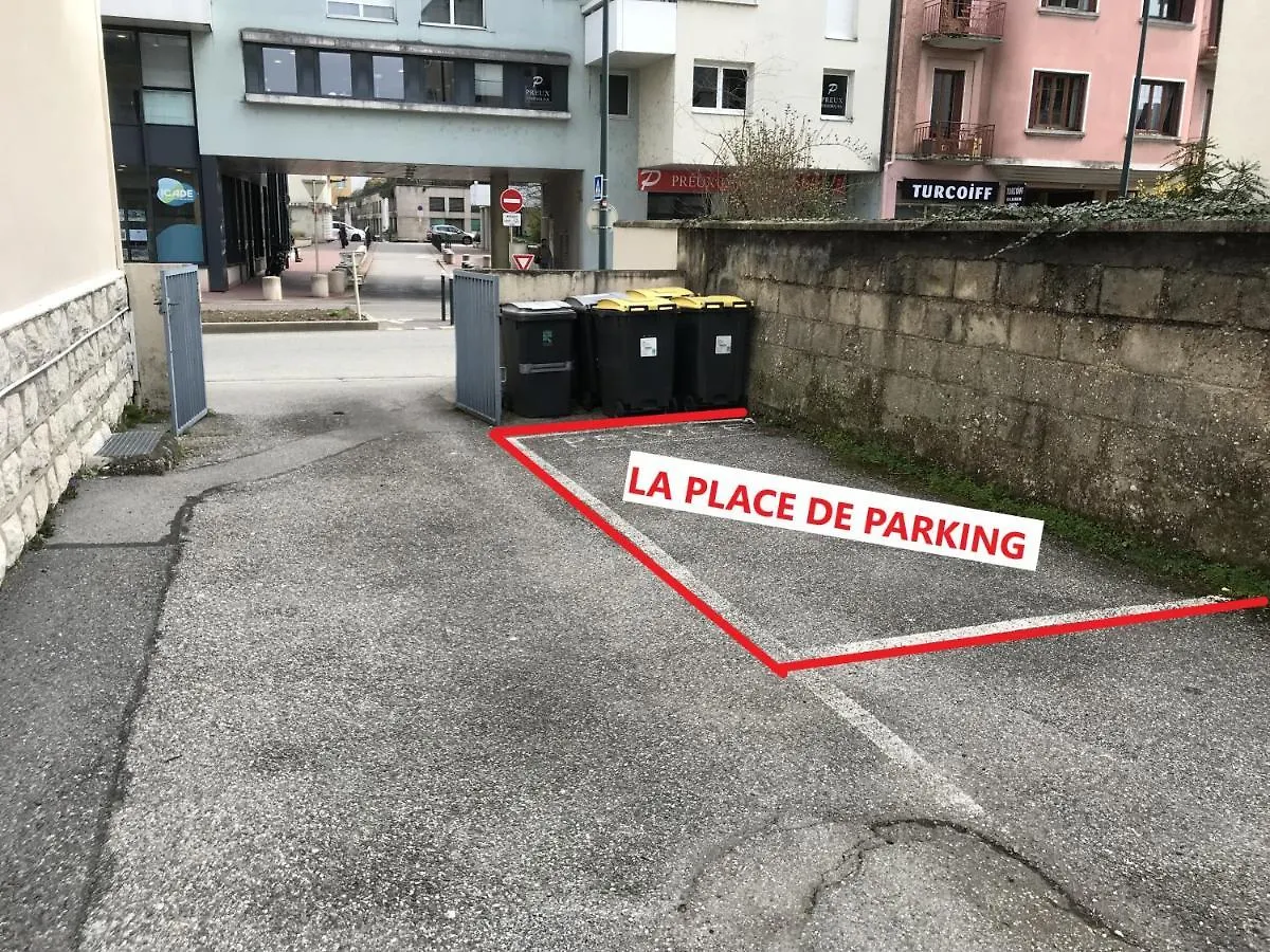 Studio + Balcon + Parking - Ultra Centre Apartment Annecy France